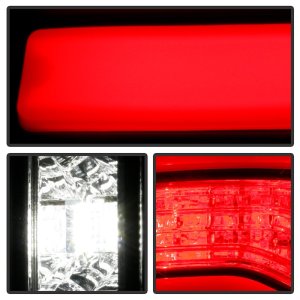 Dodge Ram 1500 LED Tail Lights - SPYDER - Spyder Apex - Black - `19-`23