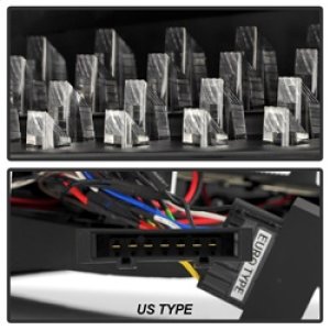 Mercedes-Benz CLA LED Tail Lights - SPYDER - Sequential LED Turn Signal Lights - Black - `14-`19