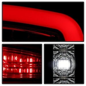 Dodge Ram 2500 LED Tail Lights - SPYDER - Apex Series, Factory LED Tail Lights Model With Blind Spot Module, Sequential Signal Lights - Black - `19-`24
