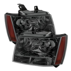 Chevrolet Suburban Headlights - SPYDER - xTune Crystal - Smoke - `07-`14