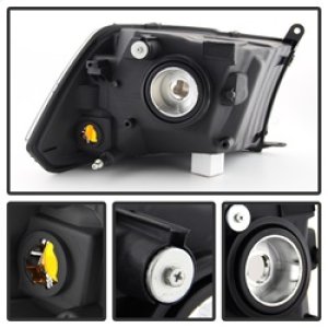 Ram 1500 Headlights - Front - SPYDER - xTune Crystal, Non-Quad - Chrome - `11-`12