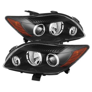 Scion tC Headlights - Front - SPYDER - xTune Crystal - Black - `08-`10 Scion tC Headlights - Front - SPYDER - xTune Crystal - Black - `08-`10
