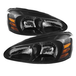 Pontiac Grand Prix Headlights - SPYDER - xTune Crystal - Black - `04-`08 Pontiac Grand Prix Headlights - SPYDER - xTune Crystal - Black - `04-`08