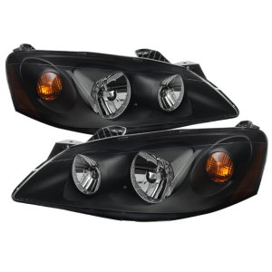 Pontiac G6 Headlights - Front - SPYDER - xTune Crystal, Black Housing - Black - `05-`10 Pontiac G6 Headlights - Front - SPYDER - xTune Crystal, Black Housing - Black - `05-`10