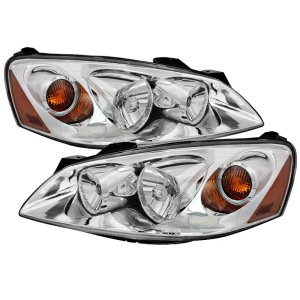 Pontiac G6 Headlights - Front - SPYDER - xTune Crystal - Chrome - `05-`10 Pontiac G6 Headlights - Front - SPYDER - xTune Crystal - Chrome - `05-`10