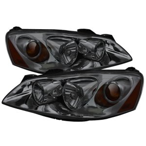 Pontiac G6 Headlights - Front - SPYDER - xTune Crystal - Smoke - `05-`10 Pontiac G6 Headlights - Front - SPYDER - xTune Crystal - Smoke - `05-`10