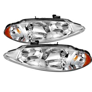 Dodge Intrepid Headlights - Front - SPYDER - xTune Crystal - Chrome - `98-`04