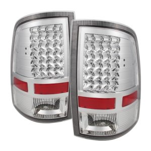 Dodge Ram 1500 Tail Lights - Rear - SPYDER - xTune LED (Incandescent Model Only) - Chrome - `09-`10