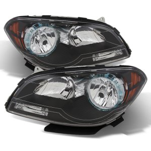 Chevrolet Malibu Headlights - Front - SPYDER - xTune Crystal - Black - `08-`12