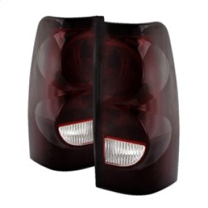 Chevrolet Silverado 1500 Tail Lights - Rear - SPYDER - xTune OEM Style - Red Smoked - `03-`06