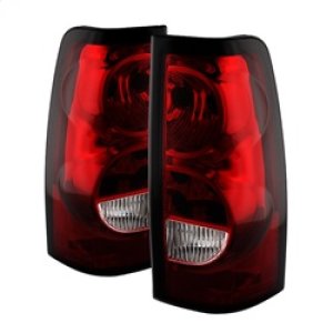 Chevrolet Silverado 3500 Tail Lights - Rear - SPYDER - xTune OEM Style - Red/Clear - `03-`06