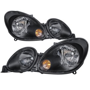 Lexus GS400 Headlights - Front - SPYDER - xTune Crystal (Halogen Only) - Black - `98-`00 Lexus GS400 Headlights - Front - SPYDER - xTune Crystal (Halogen Only) - Black - `98-`00