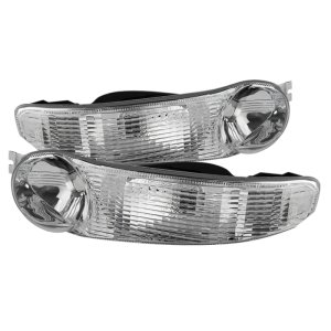 GMC Sierra Denali Bumper Lights - SPYDER - xTune - Clear - `00-`06