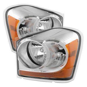 Dodge Durango Headlights - Front - SPYDER - xTune OEM Style - Chrome - `04-`05