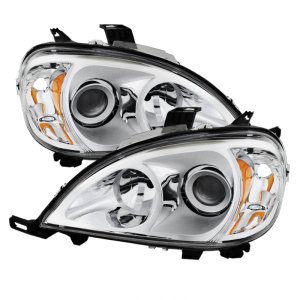 Mercedes-Benz M-Class Headlights - SPYDER - xTune Projector - Chrome - `98-`01 Mercedes-Benz M-Class Headlights - SPYDER - xTune Projector - Chrome - `98-`01