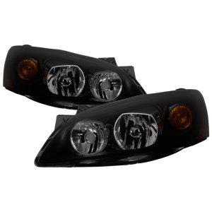 Pontiac G6 Headlights - Front - SPYDER - xTune OEM Style - Black Smoke - `05-`10 Pontiac G6 Headlights - Front - SPYDER - xTune OEM Style - Black Smoke - `05-`10