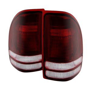Dodge Dakota Tail Lights - SPYDER - OEM Style, xTune - Red Smoked - `97-`04
