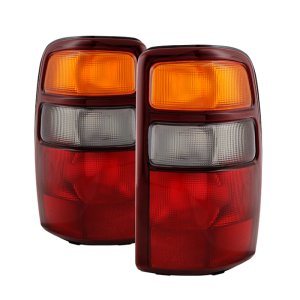 GMC Yukon Tail Lights - Rear - SPYDER - xTune OEM Style (without Black Rim) - `00-`03