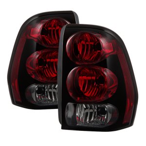 Chevrolet Trailblazer Tail Lights - Rear - SPYDER - xTune OEM Circuit Board - Red/Clear - `02-`09