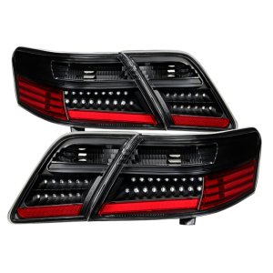 Toyota Camry Tail Lights - Rear - SPYDER - xTune LED - Black - `07-`09 Toyota Camry Tail Lights - Rear - SPYDER - xTune LED - Black - `07-`09