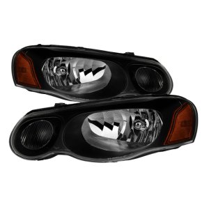 Chrysler Sebring Headlights - Front - SPYDER - xTune OEM Style - Black - `04-`06