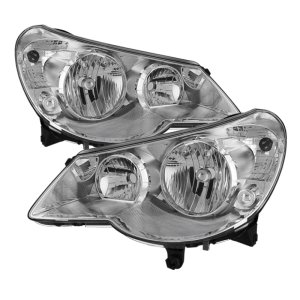 Chrysler Sebring Headlights - Front - SPYDER - xTune OEM Style - Chrome - `07-`10