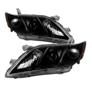 Toyota Camry Headlights - Front - SPYDER - xTune OEM Style - Black - `07-`09 Toyota Camry Headlights - Front - SPYDER - xTune OEM Style - Black - `07-`09