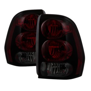 Chevrolet Trailblazer Tail Lights - SPYDER - xTune Circuit Board - Red Smoked - `02-`09