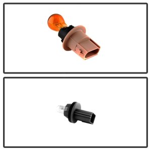 Ford F-150 Headlights - Front - SPYDER - xTune Crystal - Amber/Black Smoked - `04-`08