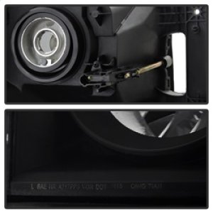 Dodge Ram 1500 Headlights - Front - SPYDER - xTune Amber Crystal, Black Smoked - Black Smoked - `06-`08