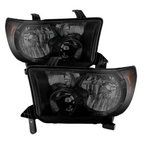 Toyota Tundra Headlights - Front - SPYDER - xTune - Black Smoked - `07-`13 Toyota Tundra Headlights - Front - SPYDER - xTune - Black Smoked - `07-`13