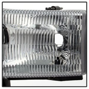 Dodge Ram 1500 Headlights - Front - SPYDER - xTune OEM Style w/ Corner Lights - Chrome - `94-`01