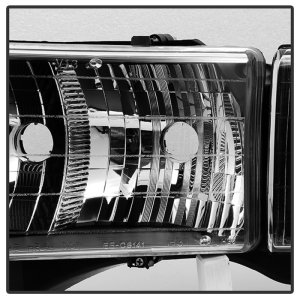 Dodge Ram Sport Headlights - SPYDER - xTune - Black - `99-`02