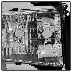 Dodge Ram Sport Headlights - SPYDER - xTune - Chrome - `99-`02