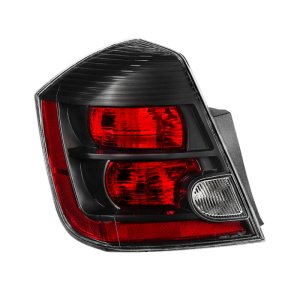 Nissan Sentra Tail Light - Driver Side (Left) - SPYDER - xTune OEM Style - Black - `07-`09 Nissan Sentra Tail Light - Driver Side (Left) - SPYDER - xTune OEM Style - Black - `07-`09