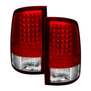 Dodge Ram 1500 Tail Lights - Rear - SPYDER - xTune LED - Red/Clear - `09-`10