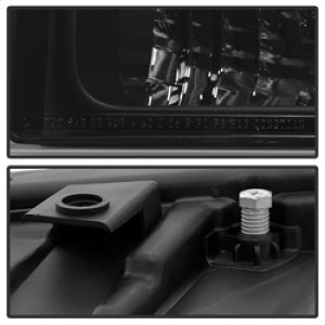 Ford F-250 Super Duty Headlights - Front - SPYDER - xTune - Black Smoked - `99-`04