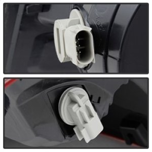 Ram 1500 Tail Lights - Rear - SPYDER - xTune OEM Style - Dark Red - `11-`15