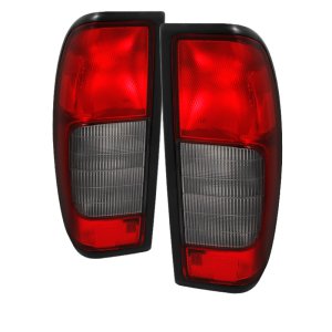 Nissan Frontier Tail Lights - Rear - SPYDER - xTune OEM Style - Red/Clear - `00-`04 Nissan Frontier Tail Lights - Rear - SPYDER - xTune OEM Style - Red/Clear - `00-`04