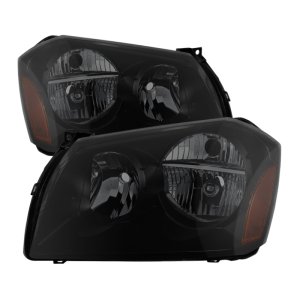 Dodge Magnum Headlights - Front - SPYDER - xTune Crystal - Black Smoked - `05-`07