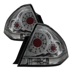 Chevrolet Impala Tail Lights - Rear - SPYDER - xTune LED - Smoked - `06-`13