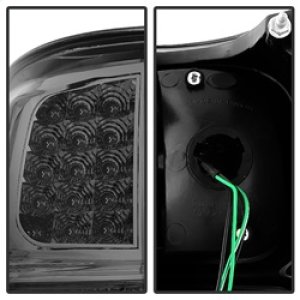 GMC Yukon Tail Lights - Rear - SPYDER - xTune LED - Smoked - `07-`14