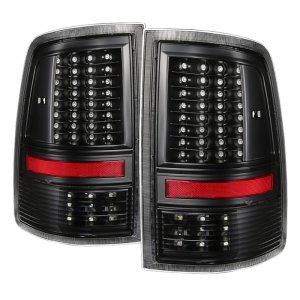 Ram 1500 Tail Lights - Rear - SPYDER - xTune LED G2 (Incandescent Model Only) - Black - `11-`14