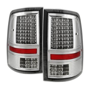 Dodge Ram 1500 Tail Lights - Rear - SPYDER - xTune LED (G2), Incandescent OE Only - Chrome - `09-`10