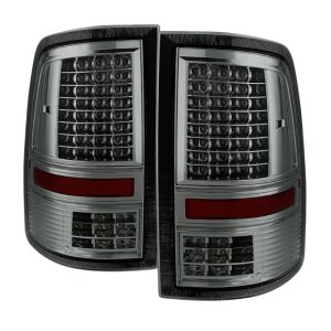 Ram 1500 Tail Lights - Rear - SPYDER - xTune LED (Incandescent Model Only) - Smoked - `11-`14