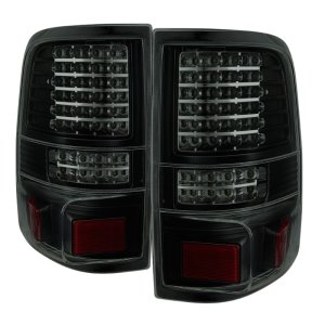 Ford F-150 Tail Lights - Rear - SPYDER - xTune LED - Black Smoked - `04-`08