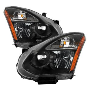 Nissan Rogue Headlights - SPYDER - OEM Style - Black - `08-`14 Nissan Rogue Headlights - SPYDER - OEM Style - Black - `08-`14