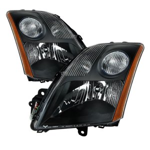 Nissan Sentra Headlights - SPYDER - OEM Style xTune - Black - `07-`09