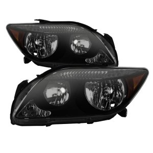 Scion tC Headlights - SPYDER - xTune OEM Style - Black Smoked - `05-`07 Scion tC Headlights - SPYDER - xTune OEM Style - Black Smoked - `05-`07