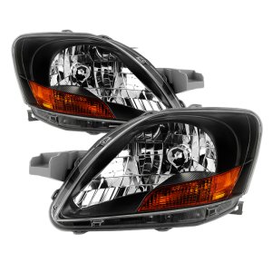 Toyota Yaris Headlights - SPYDER - OEM Style - Black - `06-`12 Toyota Yaris Headlights - SPYDER - OEM Style - Black - `06-`12